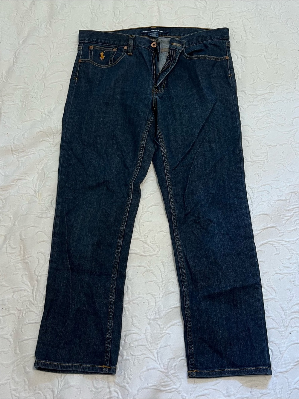 Ralph Lauren Indigo Straight-Leg Women’s Cropped Jeans